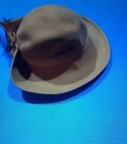 Geo W Bolliman feather Hat