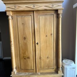 Wood Cabinet (pantry cabinet was my use)