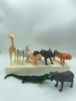 Safari wildlife jungle zoo animal figure early education developmental learning toys