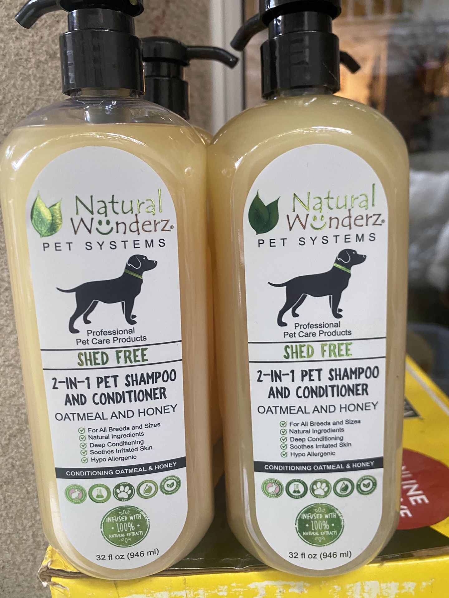 One Gallon Dog Shampoo Oatmeal And Honey