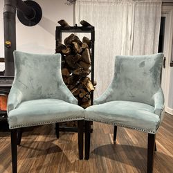 Lester Blue Accent/Dining Chair