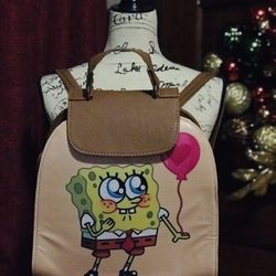 SpongeBob Backpack with 2 wallets