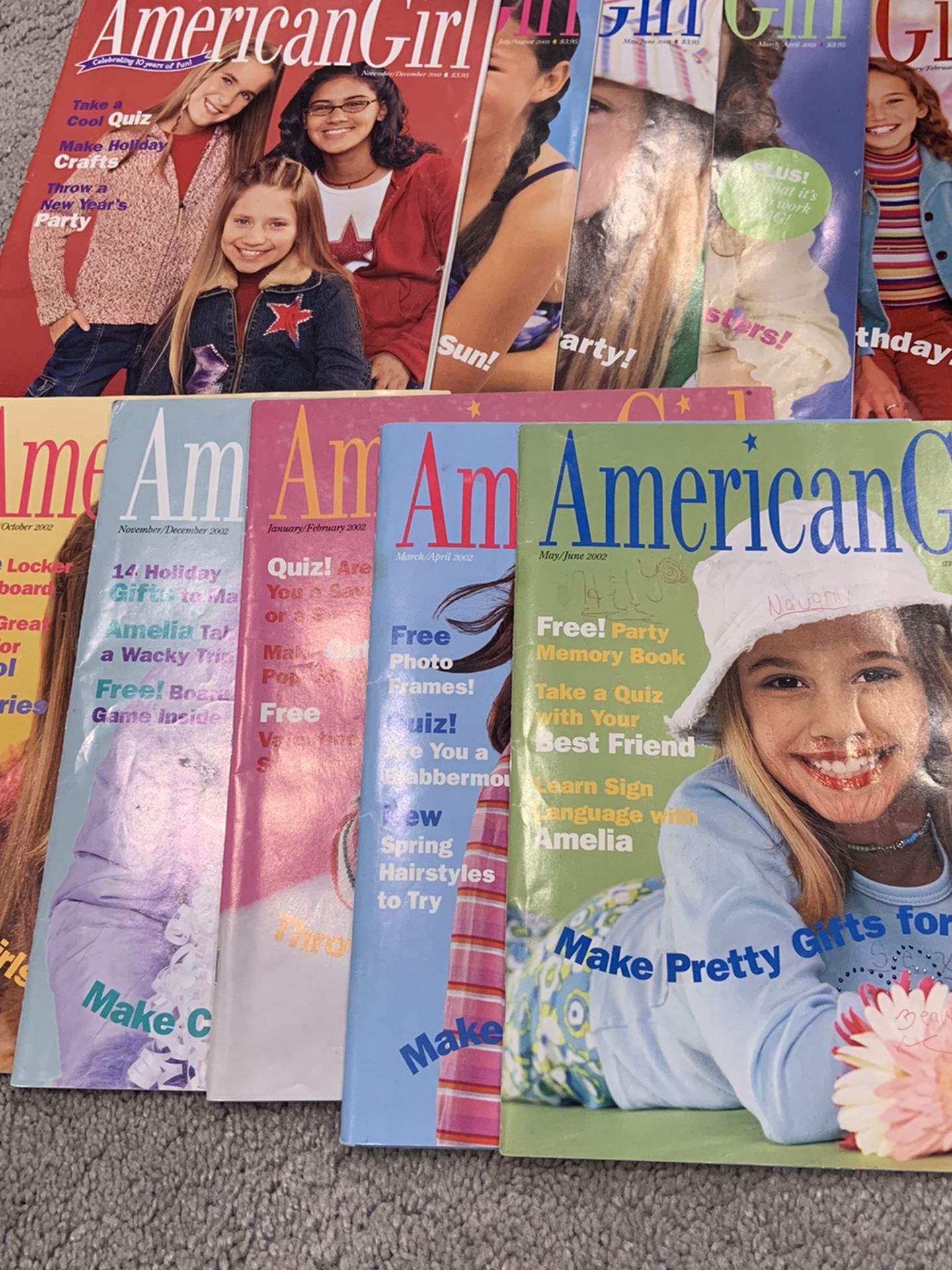 American Girl Magazines 2000-2003