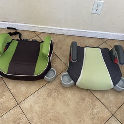 Booster Car seats ( $17 each or $30 for both)