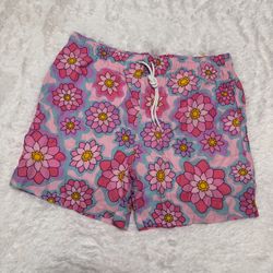New Xl flower swim shorts swimming trunks rave festival raver EDC outfit board Daisy 