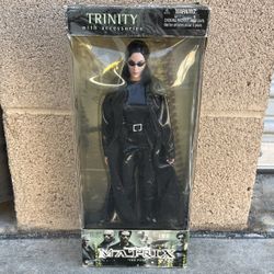 Vintage The Matrix Trinity Action Figure Collectible 