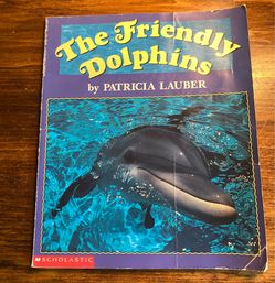 The Friendly Dolphins by Patricia Lauber Children’s Paperback Book