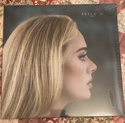 Adele 30 Vinyl Wrapped