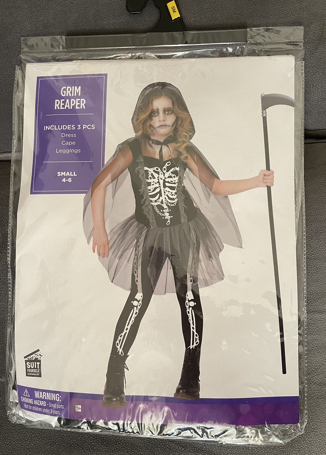 Kids/girl Grim Reaper Costume