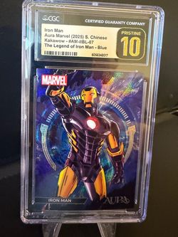 Aura Marvel Iron Man CGC Pristine 10  /95  “POP 1”