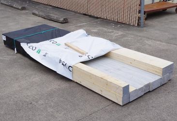 [11] Belco XT Posts: 6x6 x 12', Glue-Laminated & preservative treated by Wolman AG, a safe water-based, non-metallic wood preservative surface treatme