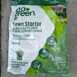 Fertilizer And Soil Conditioner Covers 4,000 Sq Feet