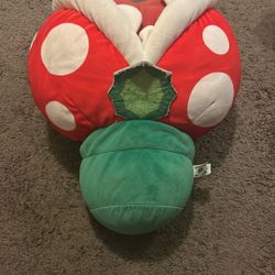 Club Mocchi Mocchi Super Mario Mega Piranha Plant Plush
