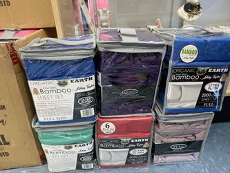 Sheets / Covers /  Pillowcases  For Mattress / Bed Queen - Full - King - Cali King