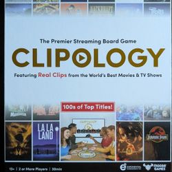 BRAND NEW Clipology Game