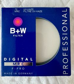 B+W 72mm UV Filter