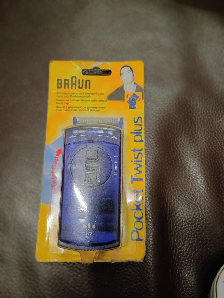 Braun Pocket Twist plus 370 shaver