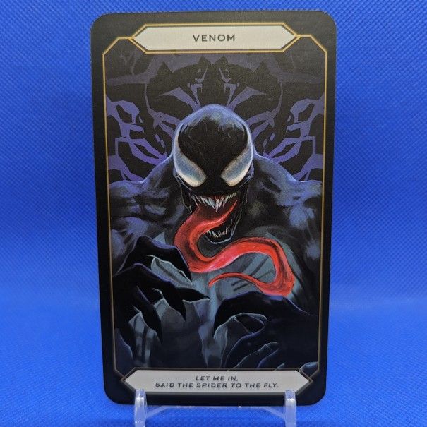 Official Venom Marvel Oracle Card
