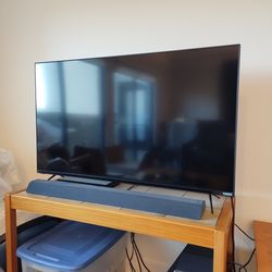 Vizio TV 50" with Vizio Sound Bar