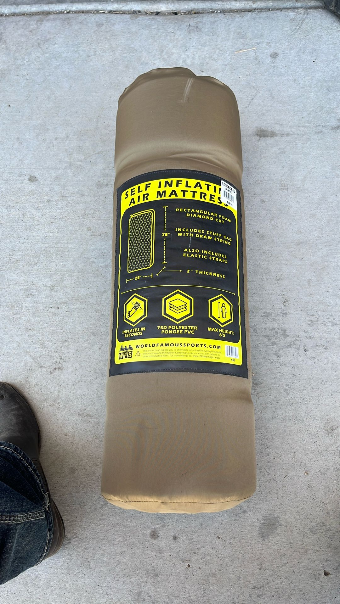 Self Inflatable Air Mattress 