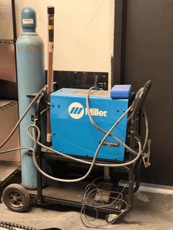 Miller Diversion 180 AC/DC TIG Welder w/ Cart, Foot Pedal & Torch