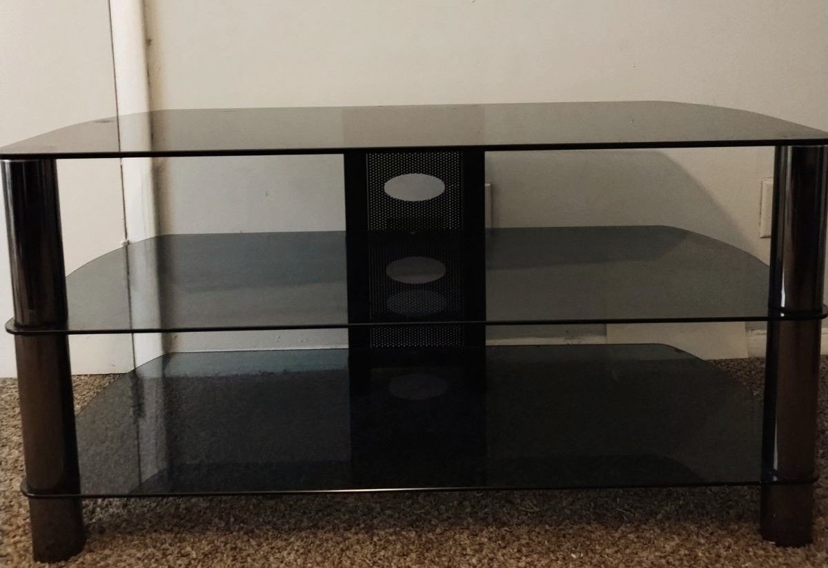 Glass TV Stand