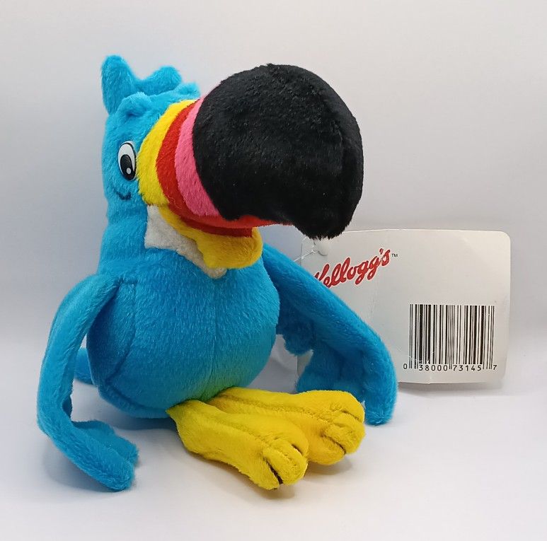 Kellogg's Fruit Loops Toucan Sam Promotional Advertising Plush Beanie 1999