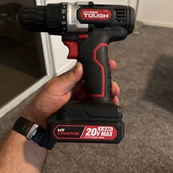Hyper Tough Drill/ No Battery Charger