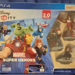 Disney Infinity 2.0 Starter Pack (Marvel Super Heroes) for PS4 - New & OVP