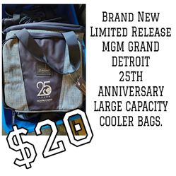 NEW MGM Grand Detroit Limited Edition Large Capacity Cooler