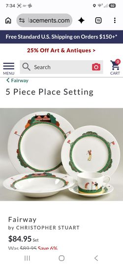 Christopher Stuart China set