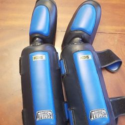 Combat Sports Kickboxing Gel Shock Shin Guards