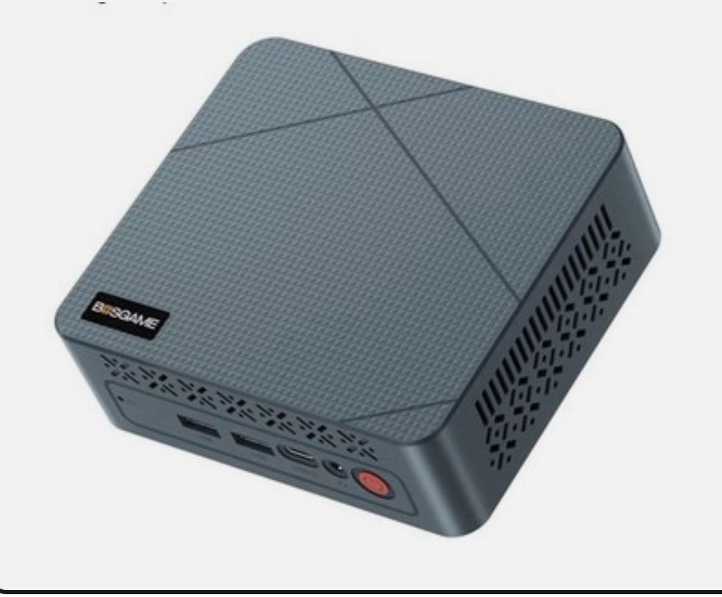E2 Mini PC with AMD Ryzen 5 3550H, 16GB RAM 512GB NVMe SSD, Triple Displays