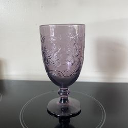 Princess House Amethyst Glasses/Goblets (x8)