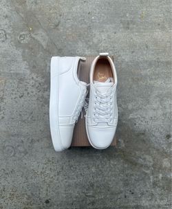 White Red Bottoms (Size 5, 6.5, 7, 8, 11, 12)