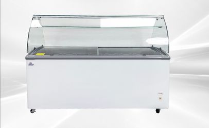 NSF 72 ins Gelato Ice Cream Freezer SD651S with glass