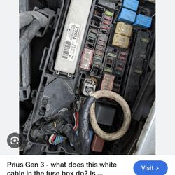 2011 Toyota Prius Wiring Harness 