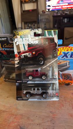 Hot Wheels fast furious Toyota Land Cruiser & Jeep P3