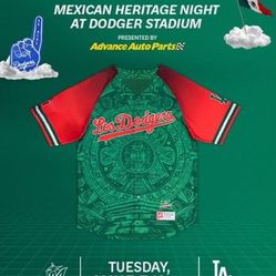 Dodgers Tickets Mexican Heritage Night 5/7/24
