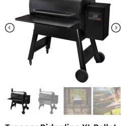 RIDGELINE TRAEGER PELLET GRILL SMOKER WITH WI-FI TECHNOLOGY WORKS GREAT