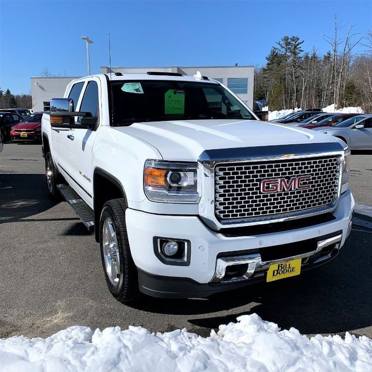 Ford and Chevrolet trucks