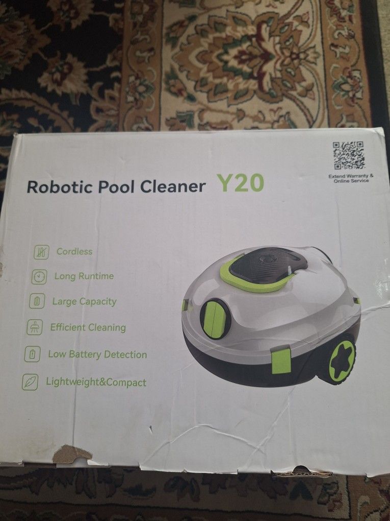 Robotic Pool Cleaner Y20 Cordless Large Capacity