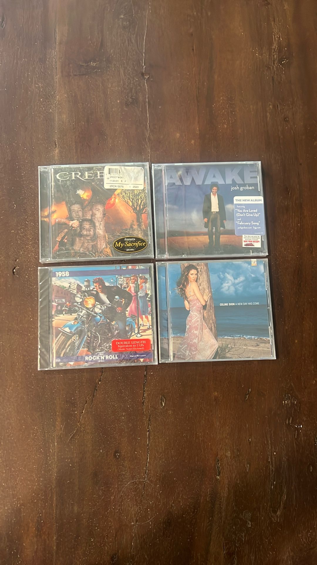 Set Of 4 Factory Sealed CDs