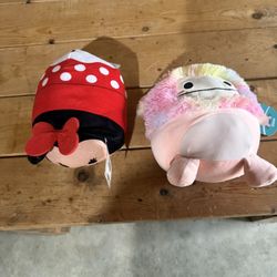 Stuffed Squishmallow And Plushie