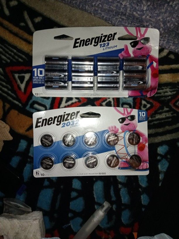 Energizer Lithium batteries