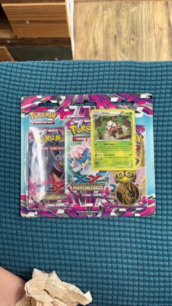 Unopened XY: Phantom Forces 3-Pack Blister Pack (2014)