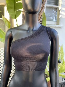 BNWOT Mercury Sports Bra Classic XS/S Black Mesh Back