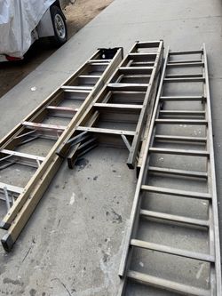 Ladders  aluminum – Each $39 or all for $100