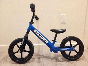 Strider Blue Bike