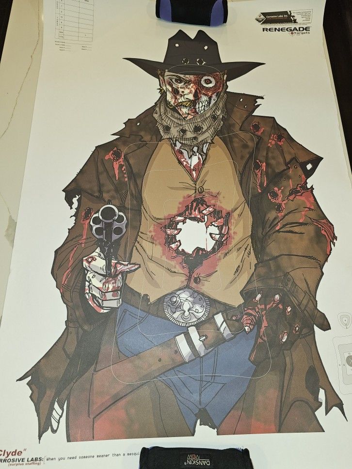 Renegade Darkotic Zombie Paper Targets
